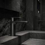 Bathroom faucet Rea Drop Titan low