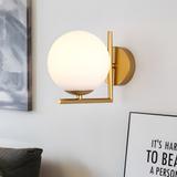 Wandlampe G102-1W Gold