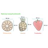 Poduszka pluszowa Owoce Ananas