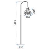 Лампа APP538-1F
