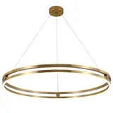 Lampa wisząca LHJ015-CP 60 CM GOLD