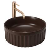 Umywalka nablatowa Rea DUO Espresso Matt