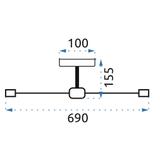 Deckenlampe APP501-6C