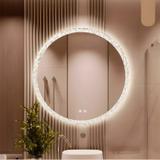 Veidrodis LED 80cm 108