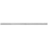 Front shower tray strip 130cm BRUSH NICKEL