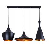Deckenlampe Costa SET CP Black