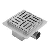 Tuš kanalica REA CROSS Nickel Brush 12x12