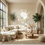 LUSTRO ŚCIENNE BOHO 53CM 322048