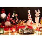 Pokrowiec na sztućce Świateczny 4 szt KF357-4G