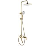 Zuhanyszett REA STORM GOLD BRUSH