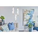 Lampe LED G009-3CPR WHITE/GOLD