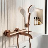Baterie pentru cadă REA Rivo Brush Copper