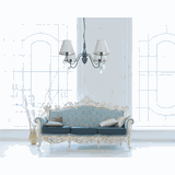 Hängelampe Cristal APP991-4CP