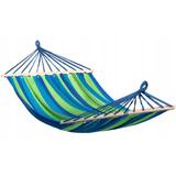 Hamak 1-osobowy z poprzeczką 80cm 480144B BLUE