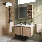 Bathroom furniture set with washbasin Gama T25023 BXM 80CM