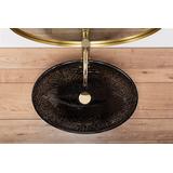 Umývadlo na dosku REA FROST BLACK