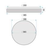 Плафон G116-C 40CM WOOD