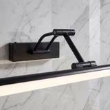 Vonios sieninis LED šviestuvas SWE025-1W 42cm Black