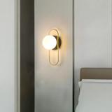 Wandlampe APP1756-1W BRUSH GOLD WHITE