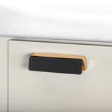 Ensemble de meubles de salle de bain Molly 40cm Beige meuble avec lavabo + miroir + étagère