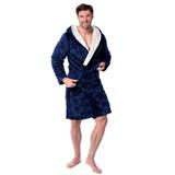 Bathrobe Jordan Navy-Grey Men M