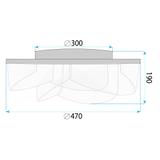 Deckenleuchte G139-C GOLD