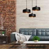 Hängelampe APP1334-3CP Black Gold