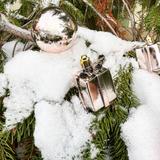 BOMBKI CHOINKOWE MIX 311437 róż