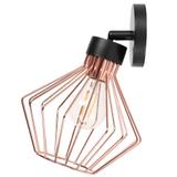 Wandlampe loft rose black APP534-1W