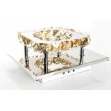 Deckenlampe Kristall quadrat Glamour 8W APP405-C