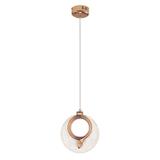 Kristall-Hängelampe  LHJ110-1CP LIGHT ROSE GOLD