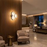 Lampa ścienna kinkiet LED APP1919-W Czarna