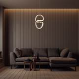 LED-Hängeleuchte G077-3CPR Gold