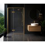 Porte de douche Rea Atlas 80 Brush Gold
