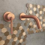 Robinet mural Rea Argon Brush Copper  + BOX