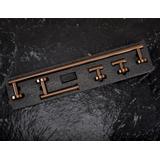 Kylpyhuonetarvikesetti  Ari Brush Copper 4 osaa