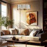 Deckenlampe APP1763-8CP metal CHROME