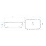 Vasque à poser Rea Zamia