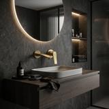 Mitigeur de lavabo encastrable REA VISION Brush Gold + BOX