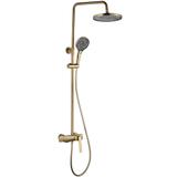 Tuš set REA REBEL GOLD BRUSH