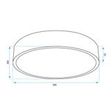 DeckenleuchteAPP1404-C 30cm