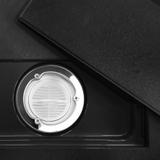 Dušo irklavimo baseinas Bazalt CARRARA BLACK 90x90