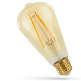 Glühbirne LED warm E-27 230V 5W Edison 14460 ST58