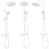 Sprchová sada s termostatem REA LUNGO White Matt