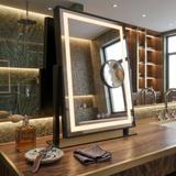 LUSTRO LED LUMI Black 30x40cm