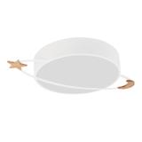 Deckenlampe rund Moon White APP865-C