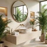 Umywalka nablatowa Rea Oktawia Saturn