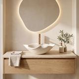 Ceramic Countertop Basin REA HM-02 Handmade ART