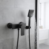Torneira de chuveiro preta REA URBAN com monofone