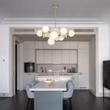 Hängelampe Gold/White APP1565-12